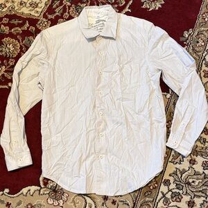 Tommy Bahama Men's Cream/ Grey Button Down Shirt